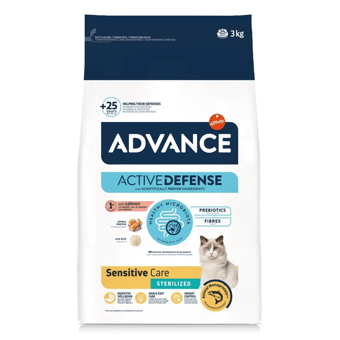 Advance Cat Sterilized Salmón Sensitive 1,5 kg