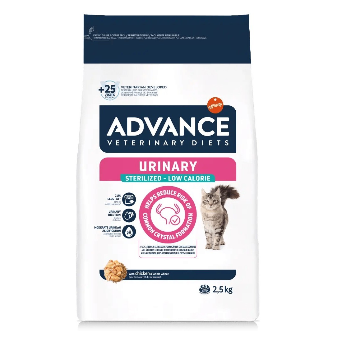 Advance Vet Cat St. Urinary Low Cal 1,25 kg