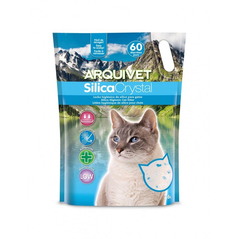 SilicaCrystal Arena Gatos 7,6 L