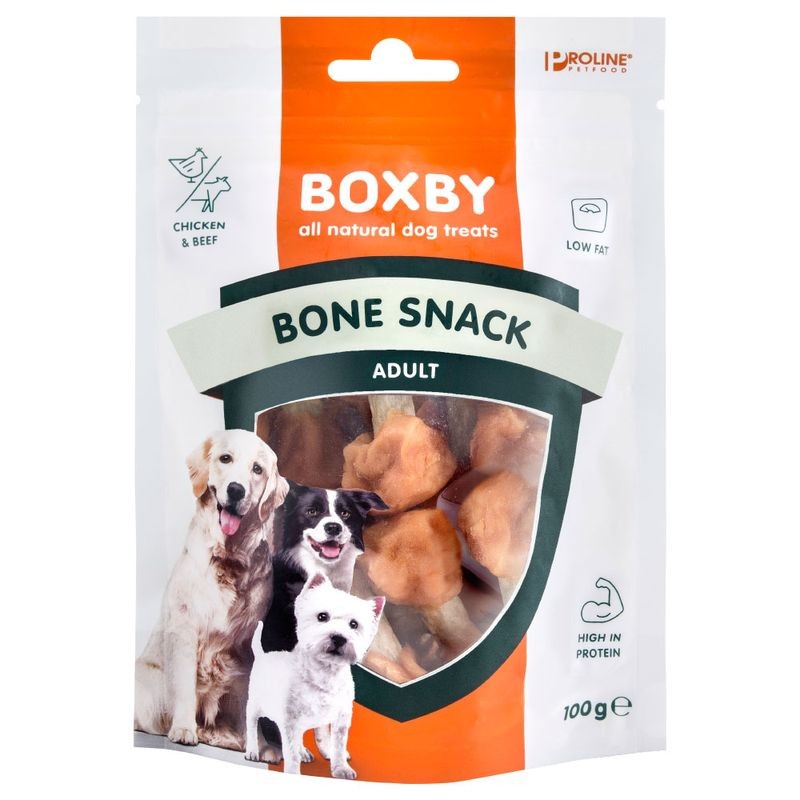 Boxby Bone Snack de Pollo 100 gr