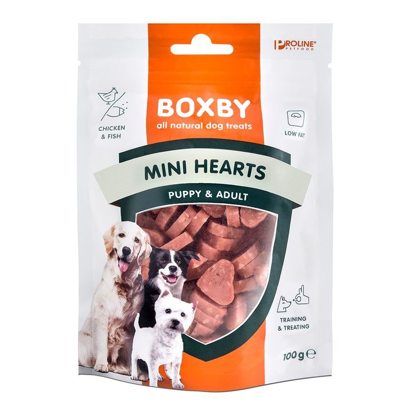 Boxby Snacks MINI HEARTS 100 gr