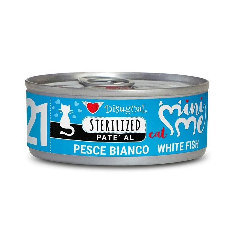DSG Gato Mini-ME 21 Esterilizado Pescado Blanco 85 gr