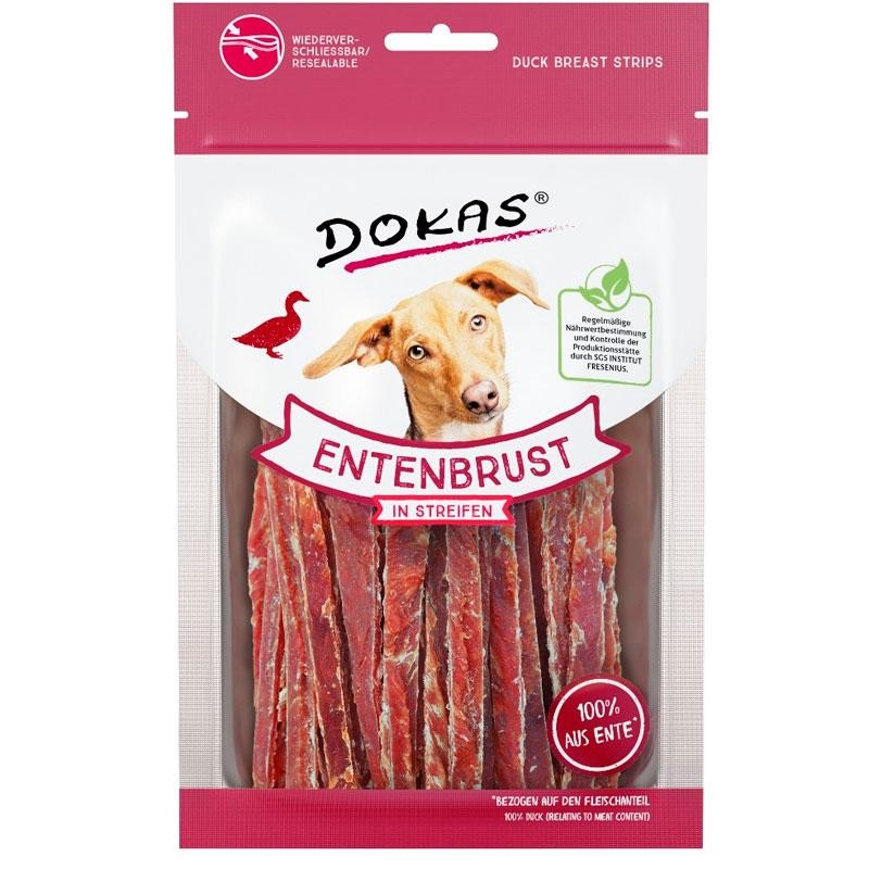 DOKAS Tiras Pechuga Pato 70 gr
