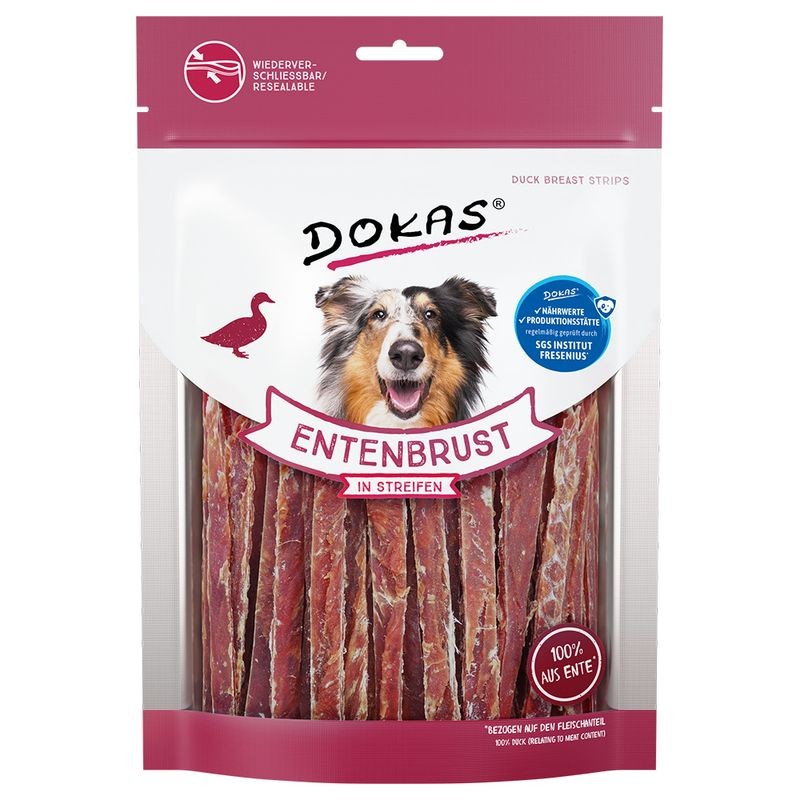 DOKAS Tiras Pechuga Pato 250 gr