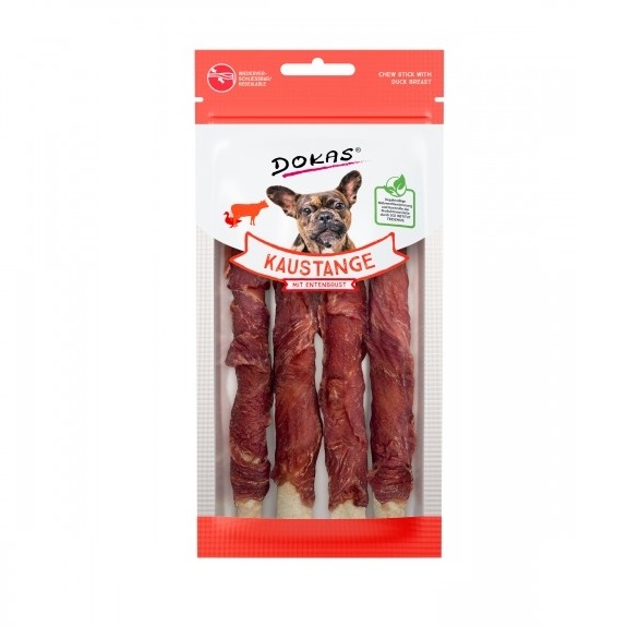 DOKAS Rollitos Masticables Buey con Pechuga de Pato 50 gr
