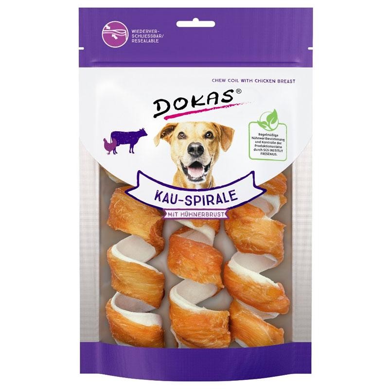 DOKAS Espiral de Buey con Pechuga de Pollo 3x110 gr