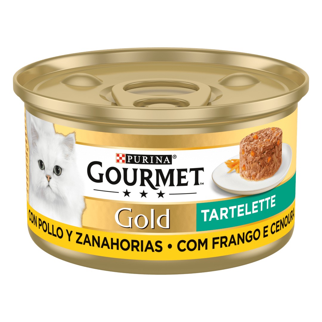 GOURMET GOLD Tartallette Pollo y Zanahoria 85 gr