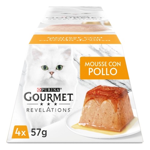 GOURMET REVELATIONS Mousse Pollo 4*57 gr