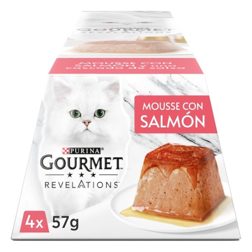 GOURMET REVELATIONS Mousse Salmón 4*57 gr