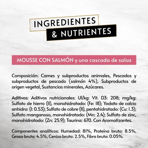 GOURMET REVELATIONS Mousse Salmón 4*57 gr - Imagen 4