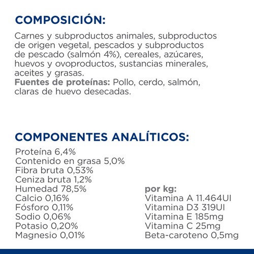 Hills PD Feline k/d con Salmón (bolsita) 85 gr - Imagen 6