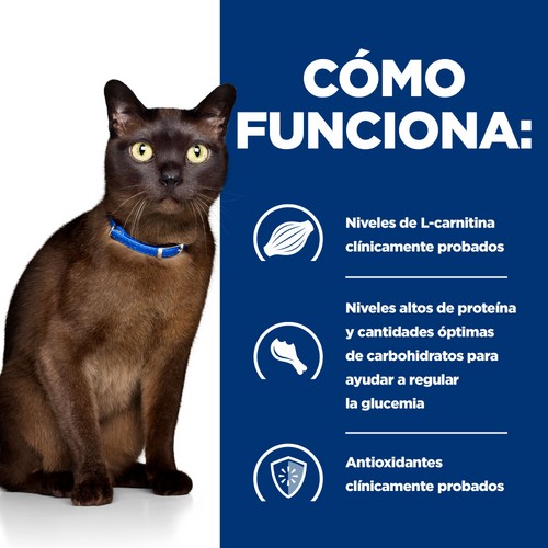 Hills PD Feline m/d 1,5 kg - Imagen 4