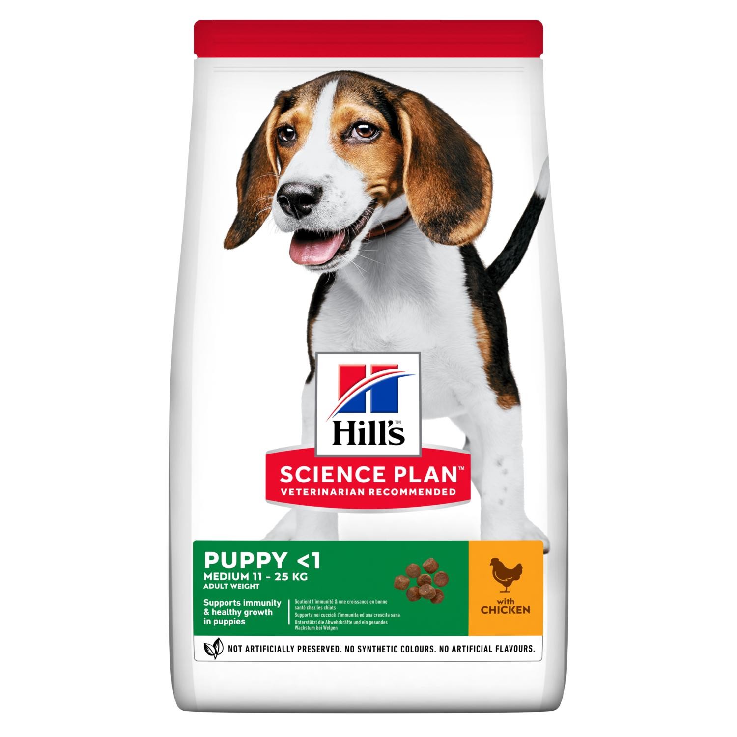 Hills SP Canine Puppy Med Pollo 14 kg