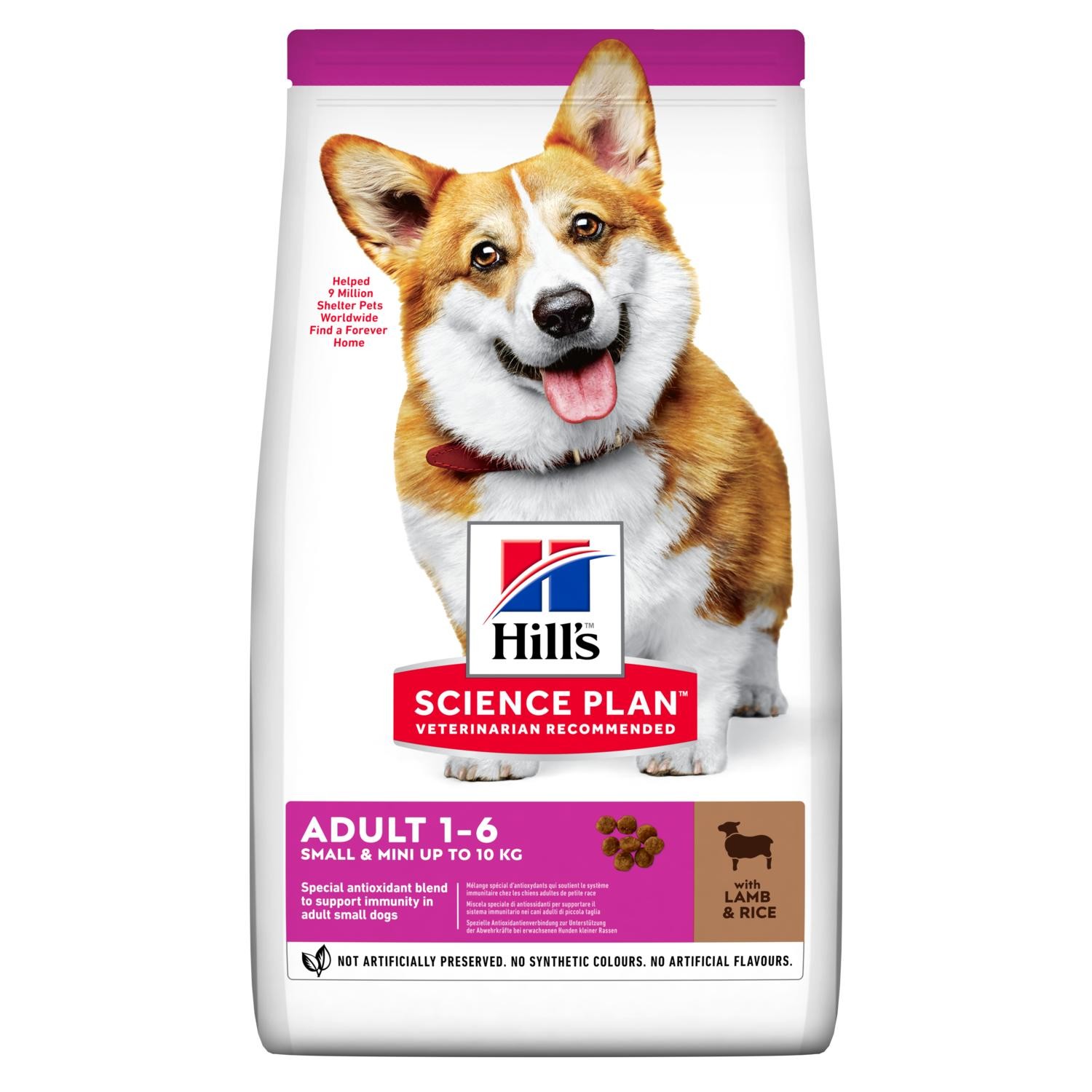 Hills SP Canine Adult Mini Cordero & Arroz 1,5 kg
