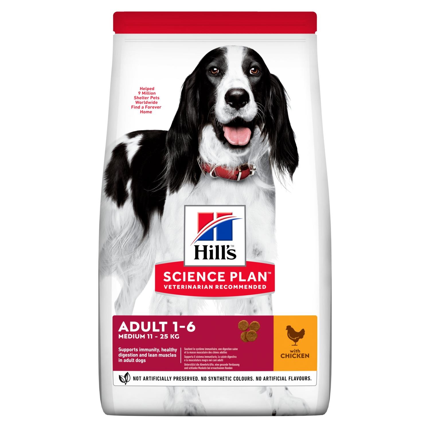 Hills SP Canine Adult Med Pollo 2,5 kg