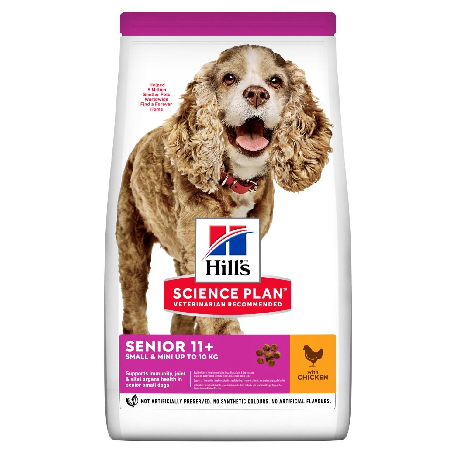 Hills SP Canine Senior 11+ Miniature Pollo 1,5 kg