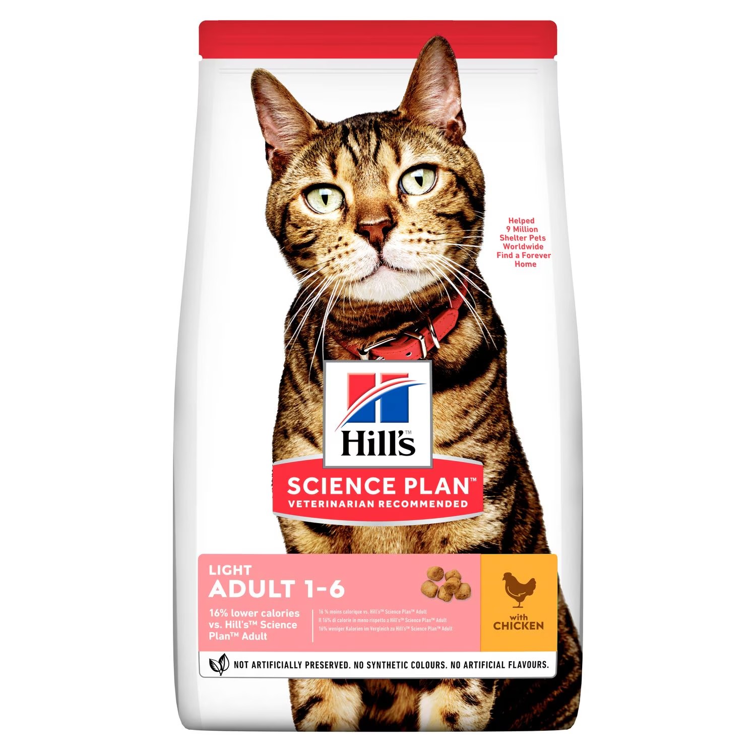 Hills SP Feline Adult Light Pollo 1,5 kg