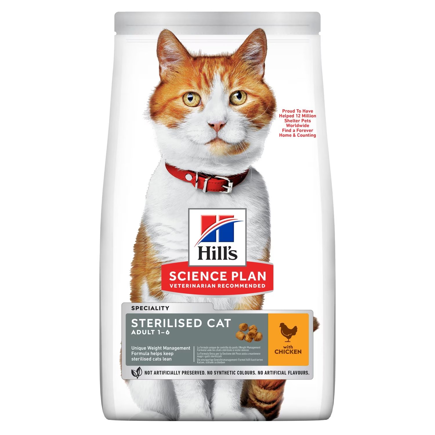 Hills SP Feline Adult Sterilised Pollo 7 kg