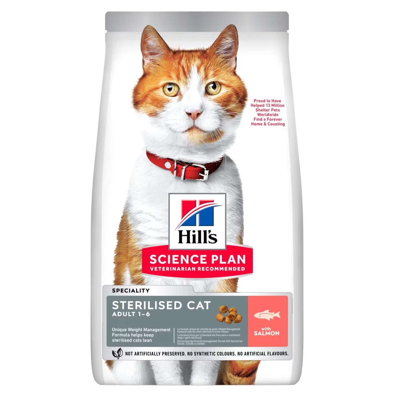 Hills SP Feline Adult Sterilised Salmón 1,5 kg