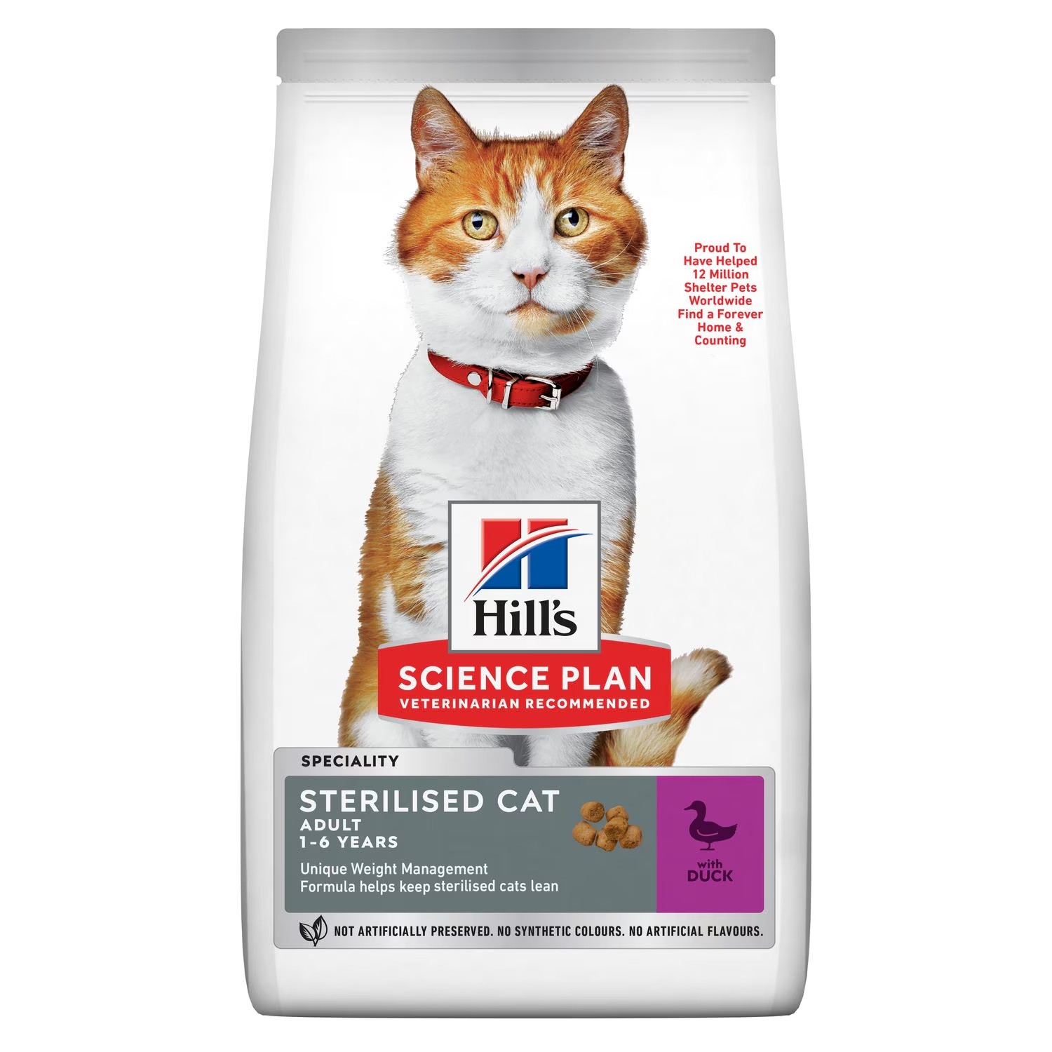 Hills SP Feline Adult Sterilised Pato 7 kg