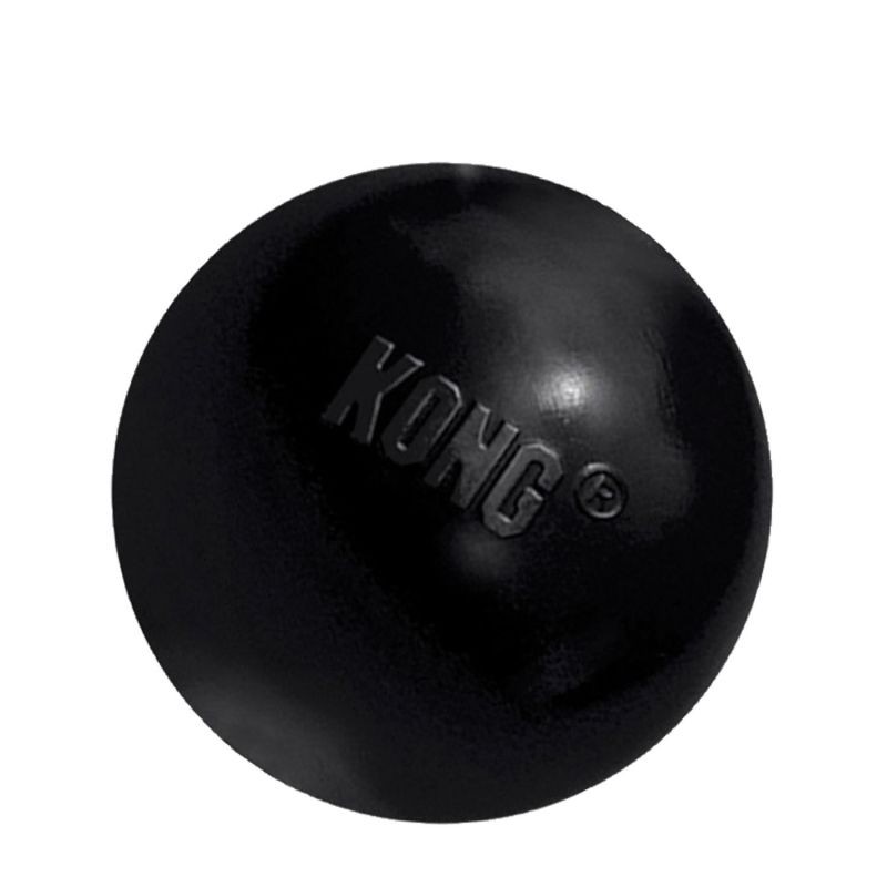 KONG Extreme Pelota Caucho Negra