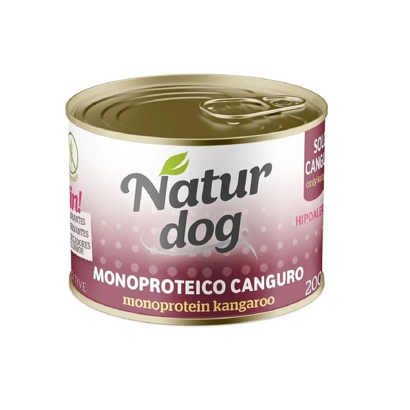 NATURDOG MONOPROTEICO CANGURO 200 GR