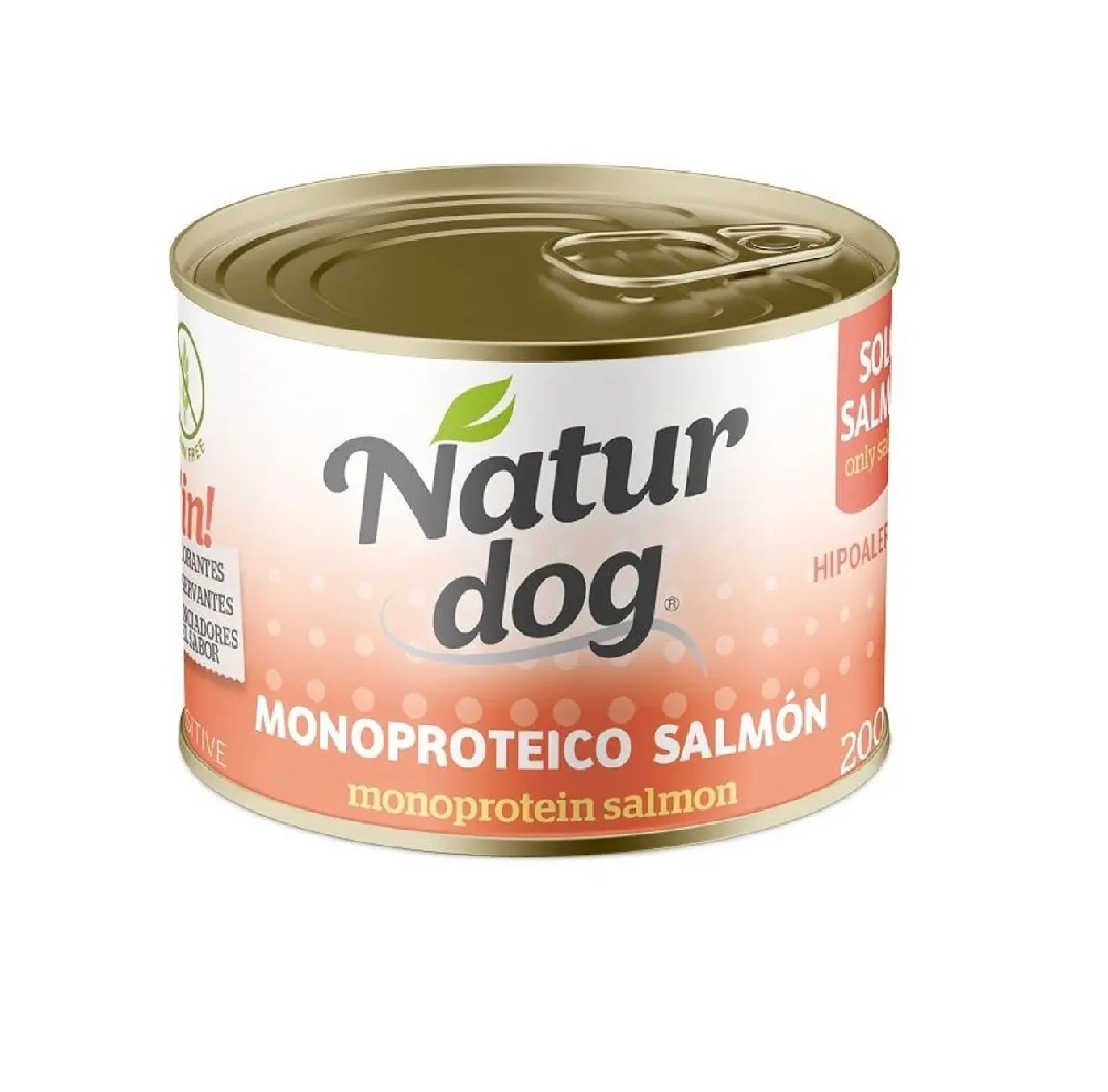 NATURDOG MONOPROTEICO SALMON 200 GR