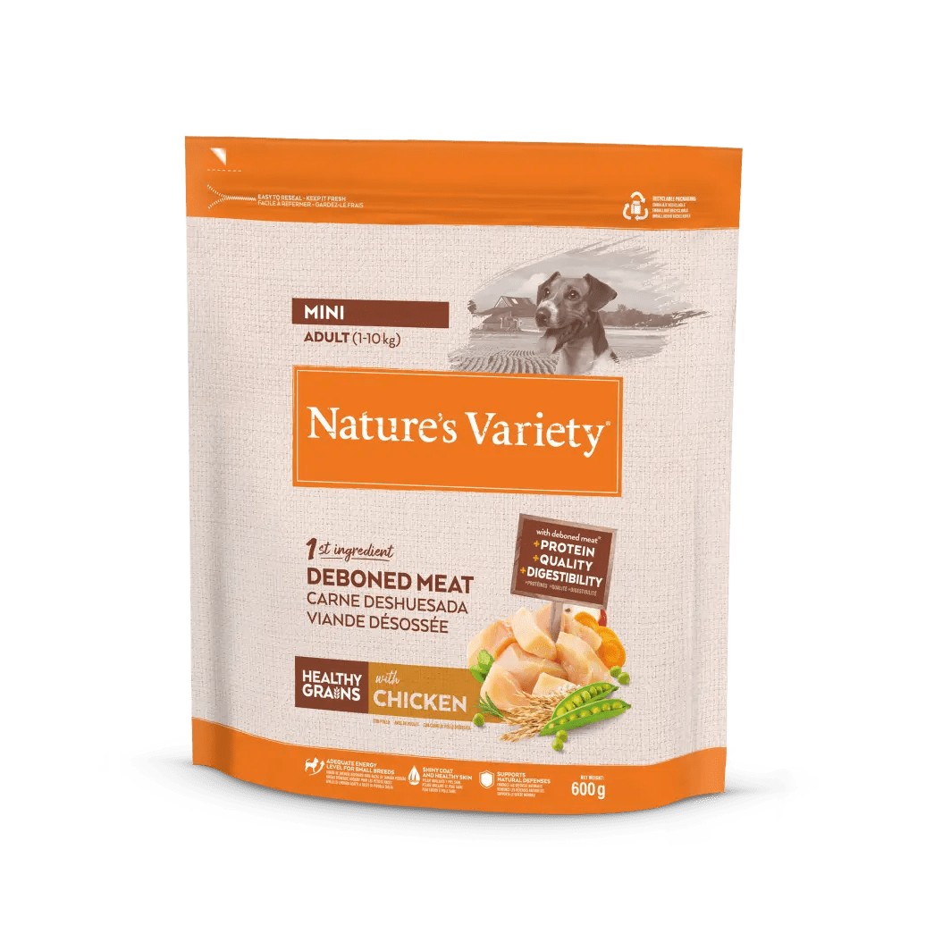 Natures Variety Healthy Grain Adult Mini Pollo 600 gr