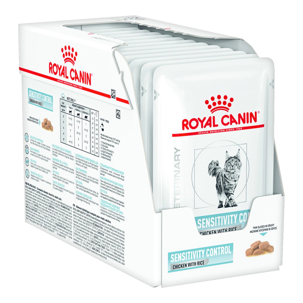 Royal Canin FELINE SENS CONTROL (POLLO) 12*85 GR