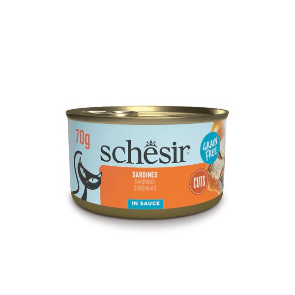 Schesir Gato Grill Filetes de Sardina en Salsa 70 gr