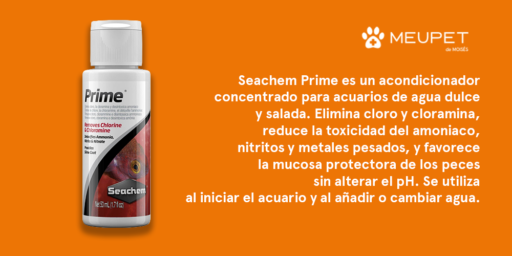 acuarios Pontevedra: acondicionador Prime de Seachem
